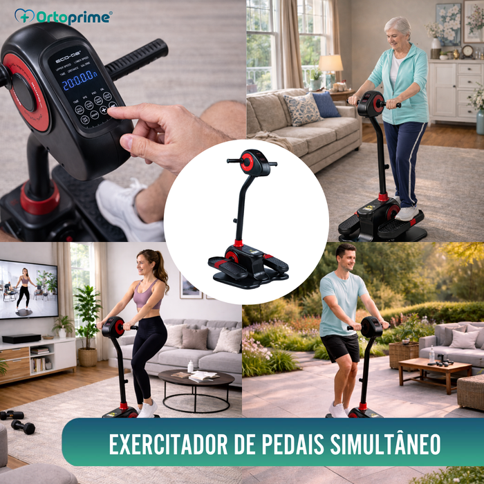 Pedaleira Elíptica para Braços e Pernas | Digital