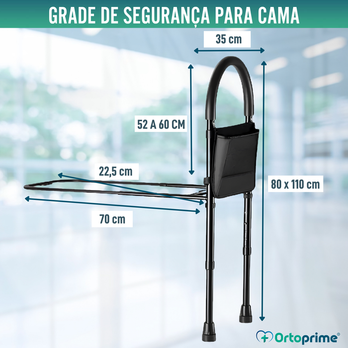 Corrimão de Cama Acolchoado