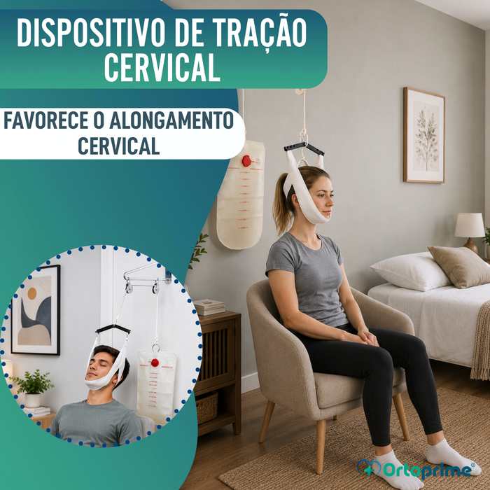 Polia de Tração Cervical Portátil