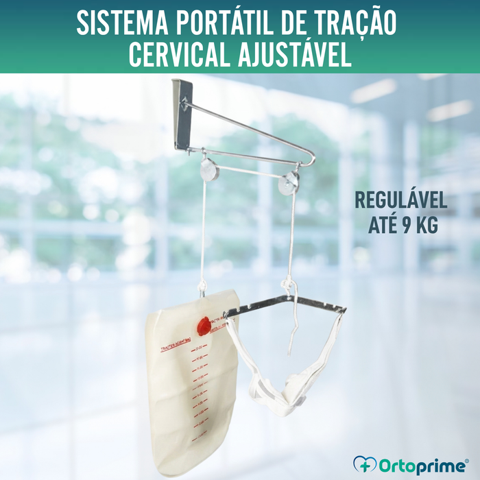 Polia de Tração Cervical Portátil