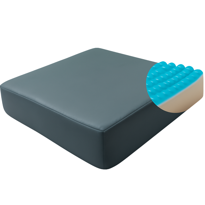 Almofada Antiescaras Visco Gel Zona Isquiática 85 kg/m3