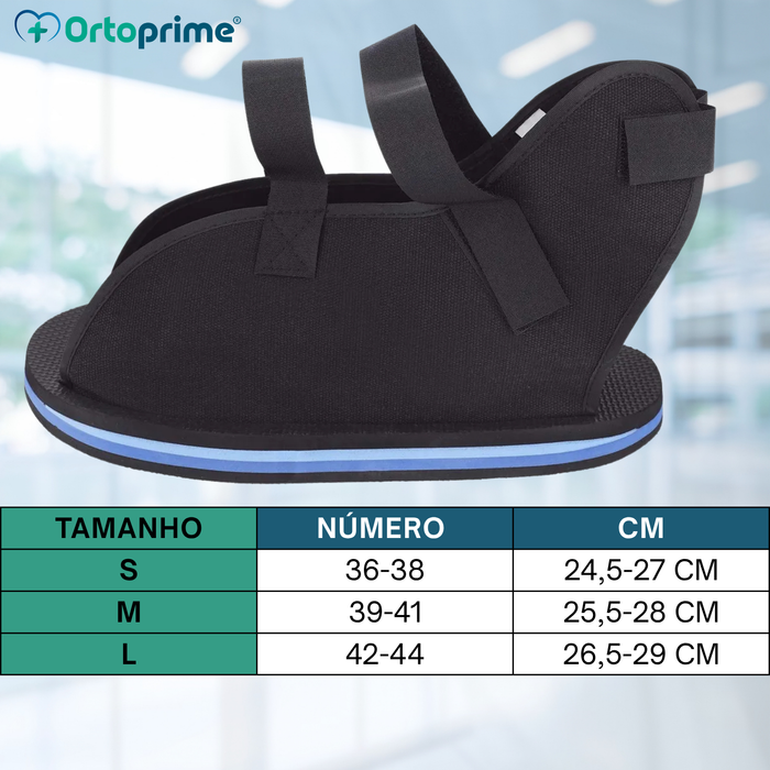 Sapato Pós-Operatório Bilateral | Calçado Ortopédico