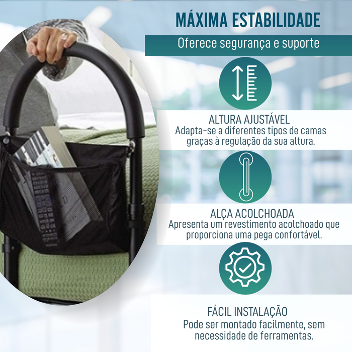 Corrimão de Cama Acolchoado