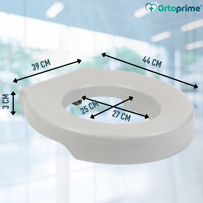 Alteador Sanitário Macio de 3 cm - Cinzento