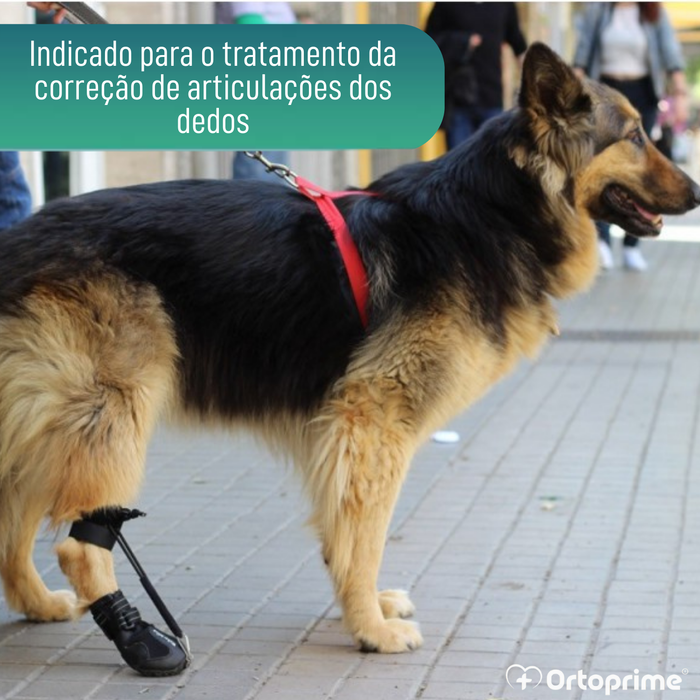 Bota para Corretor Proprioceptivo Canino | Sola de Borracha