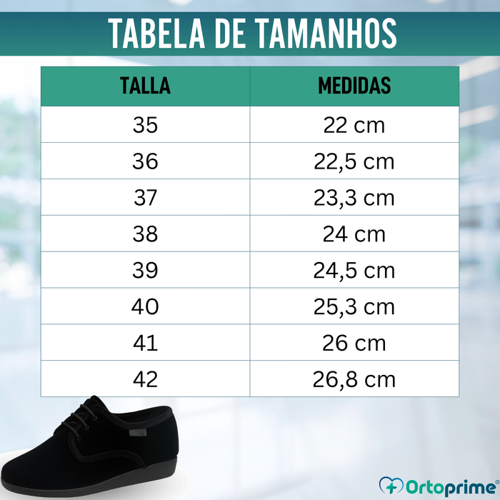 Sapatos Anatómicos De Veludo - Ocasiões Especiais