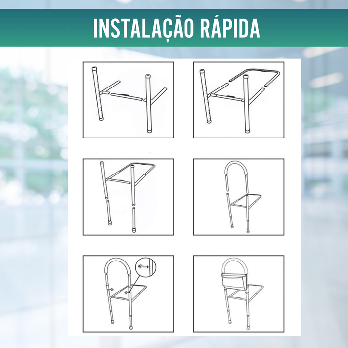 Corrimão de Cama Acolchoado