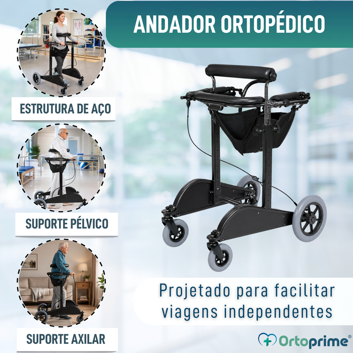Andarilho Ortopédico para Reabilitação - Uso Externo