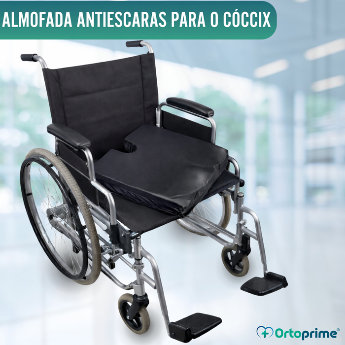 Almofada Viscoelástica Anti-Escaras para Cóccix 60kg/m3