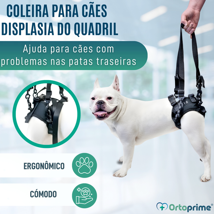Arnês para Cães com Mobilidade Reduzida nas Patas Traseiras