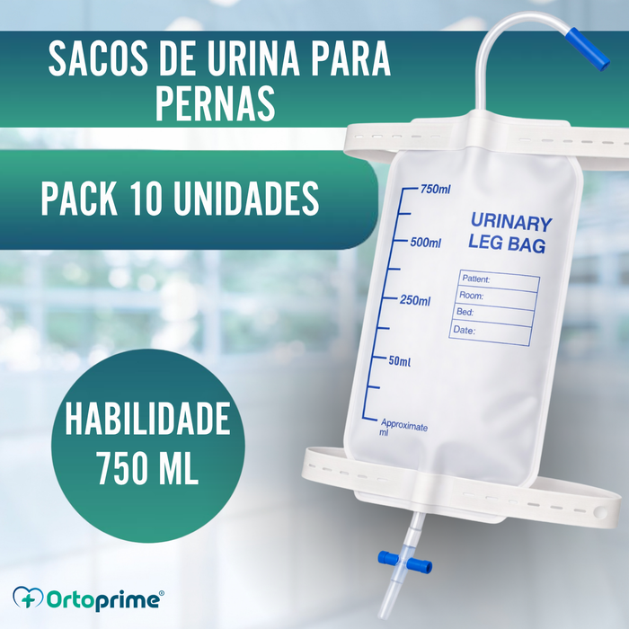 Bolsa de Urina para Perna | Coletor Urinário Descartável