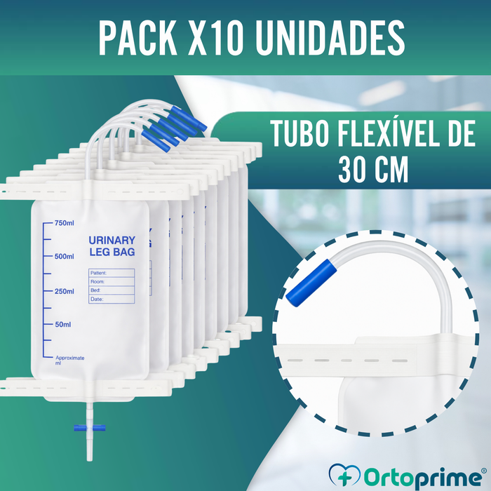 Bolsa de Urina para Perna | Coletor Urinário Descartável