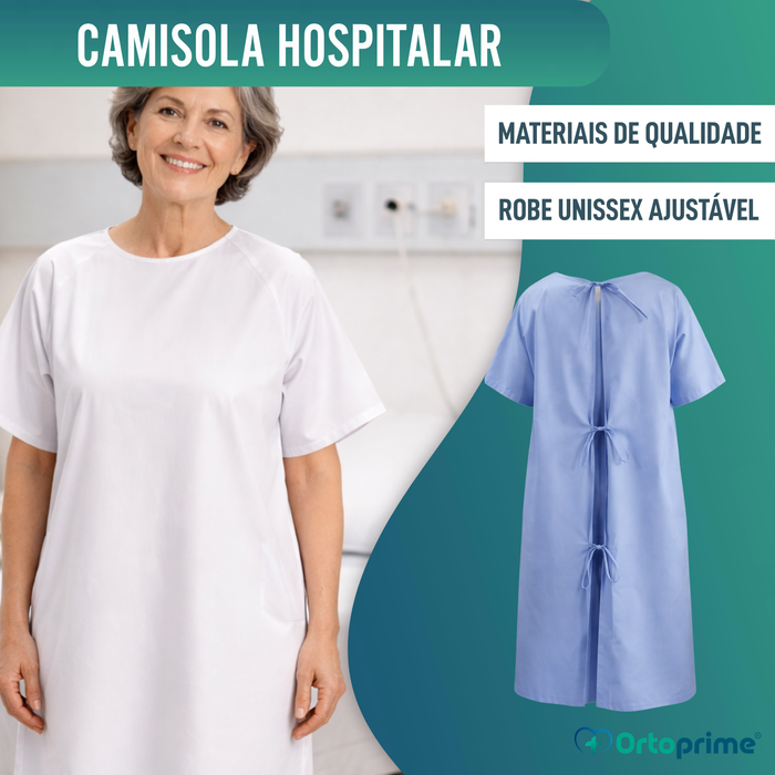 Bata Hospitalar - Duas cores