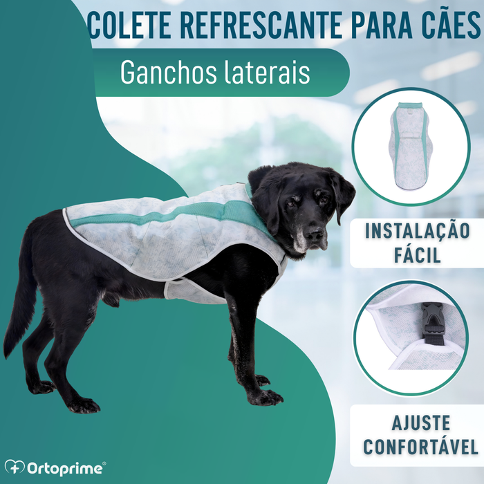 Colete de Verão para Cães | Arrefecimento por Evaporação