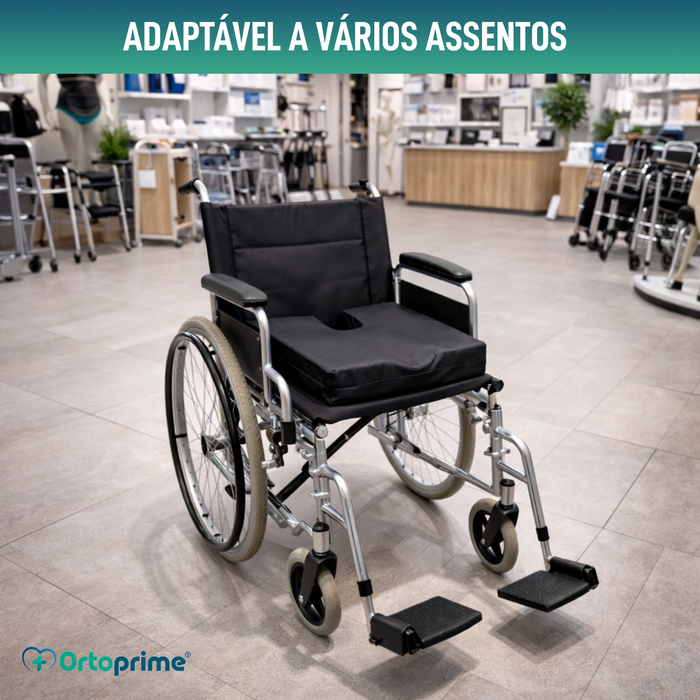 Almofada Viscoelástica Anti-Escaras para Cóccix 60kg/m3