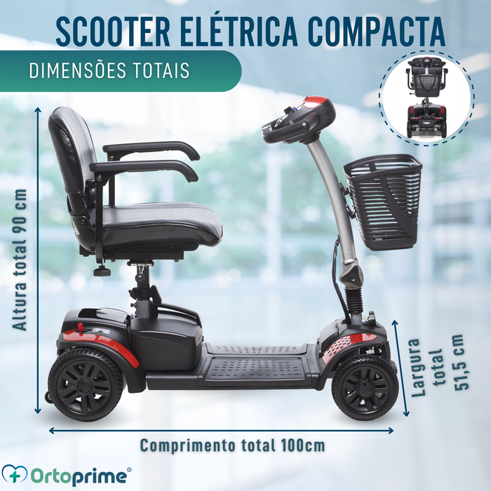 Scooter Elétrico com Bateria de Lítio 20Ah | 8 Cores
