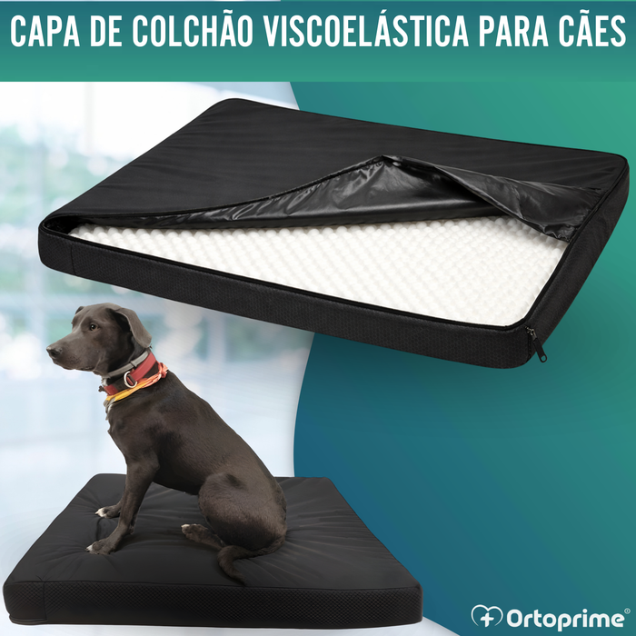 Capa Impermeável para Colchão Ortopédico Canino | 4 Medidas