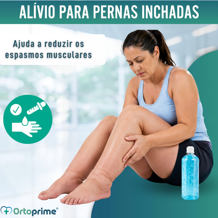 Gel Frio Intenso para Pernas Cansadas - Efeito Relaxante
