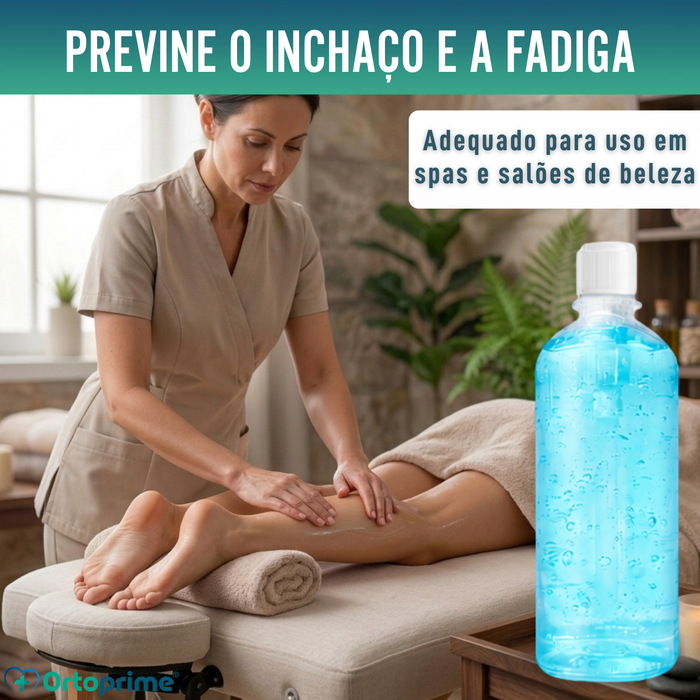 Gel Frio Intenso para Pernas Cansadas - Efeito Relaxante