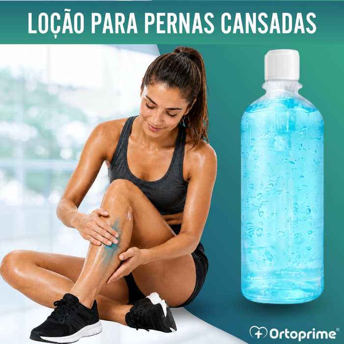 Gel Frio Intenso para Pernas Cansadas - Efeito Relaxante