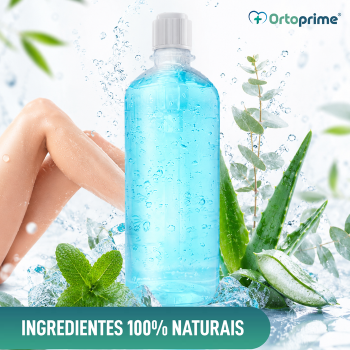 Gel Frio Intenso para Pernas Cansadas - Efeito Relaxante