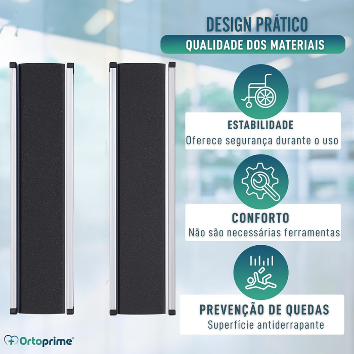 Rampas Telescópicas para Silla de Rodas 270kg | Resistentes