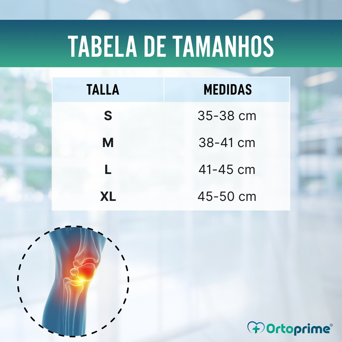 Rodillera para Artrose | Protetor de Joelho em 4 Tamanhos