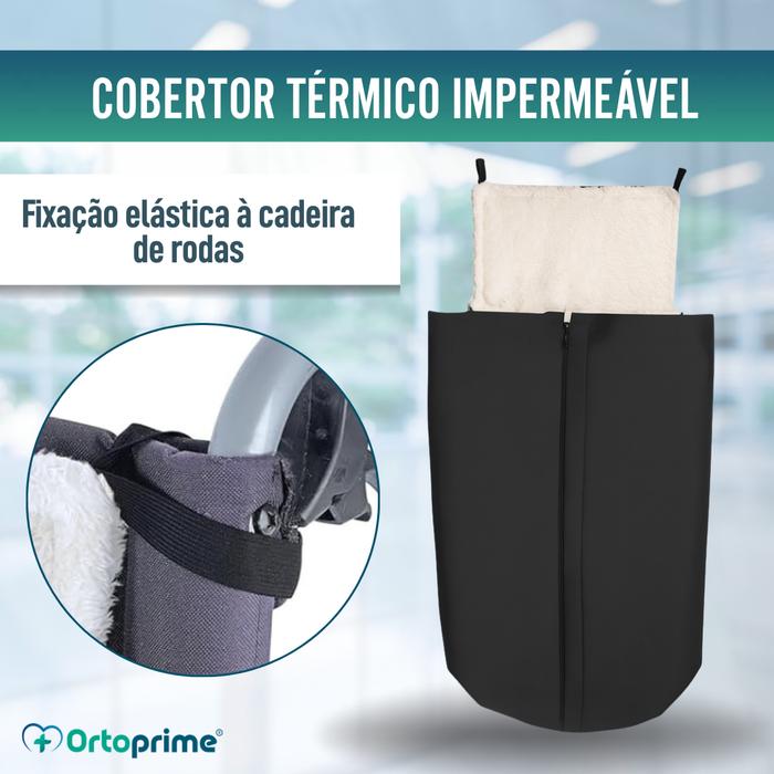 Cubrepiernas Térmico para Silla de Ruedas | Manta Impermeável