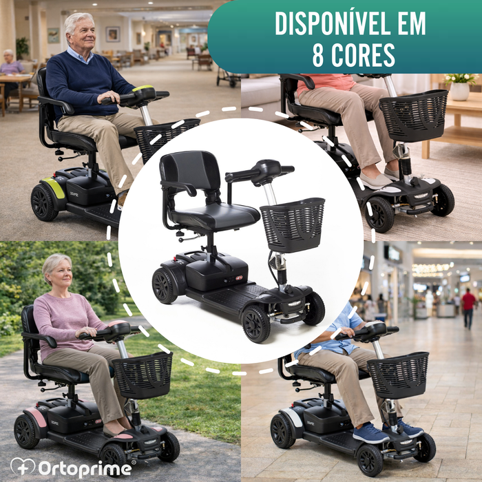 Scooter Elétrico com Bateria de Lítio 20Ah | 8 Cores