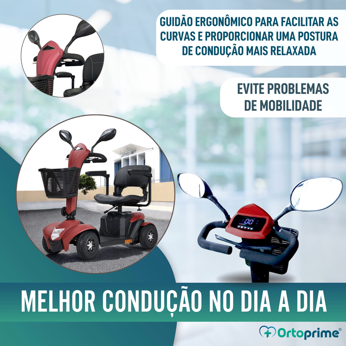 Scooter Eléctrico de Última Geração | Rodas Grandes 24cm
