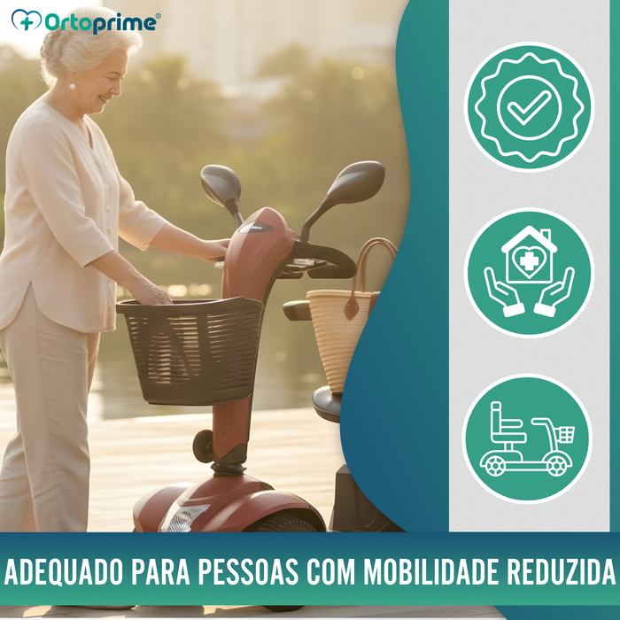 Scooter Eléctrico de Última Geração | Rodas Grandes 24cm