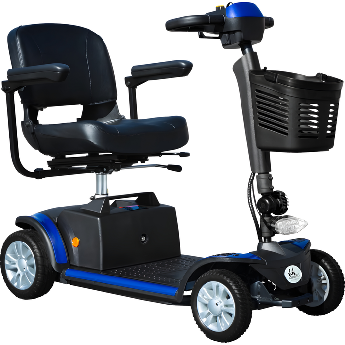 Scooter Elétrica Desmontável com Bateria de Lítio Removível