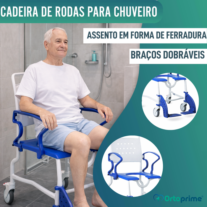 Cadeira de Banho Sanitária Rebotec