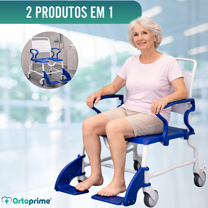 Cadeira de Banho Sanitária Rebotec