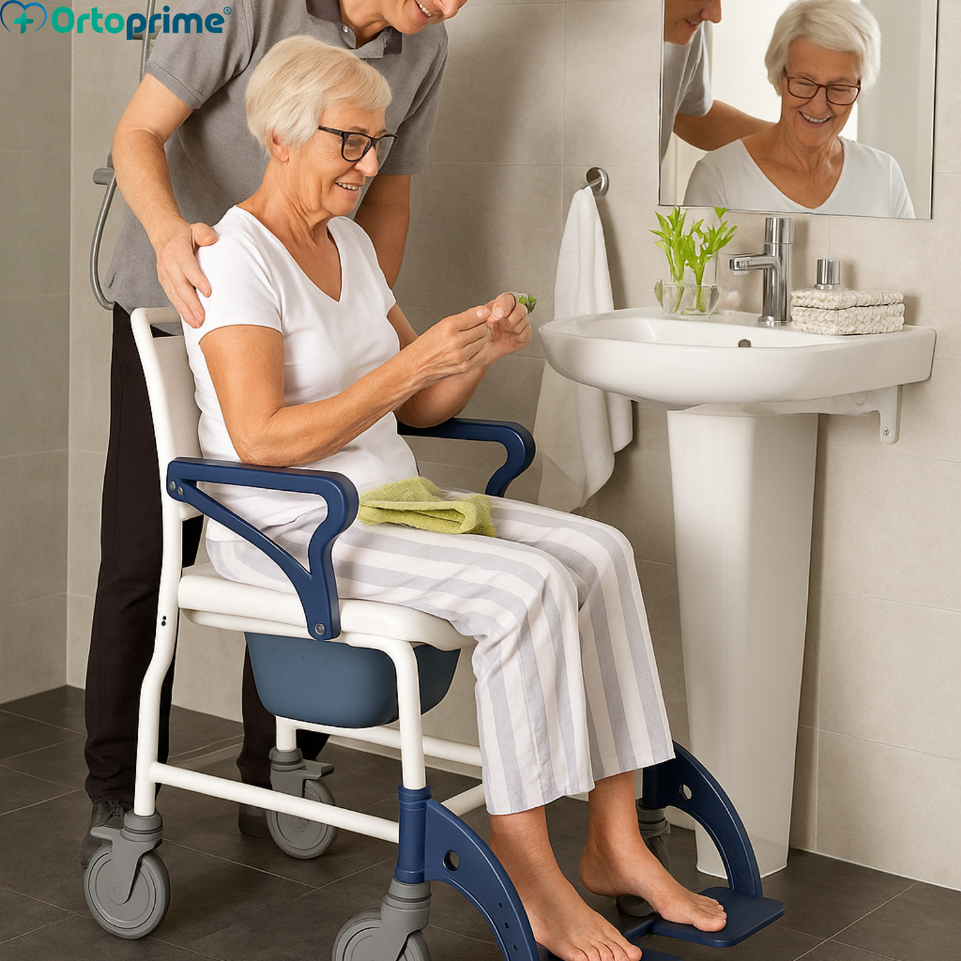 Cadeira Duche WC Adultos Bra os E P s Rebat veis WC Port til cadeira-duche-wc-adultos-bra-os-e-p-s-rebat-veis-wc-port-til