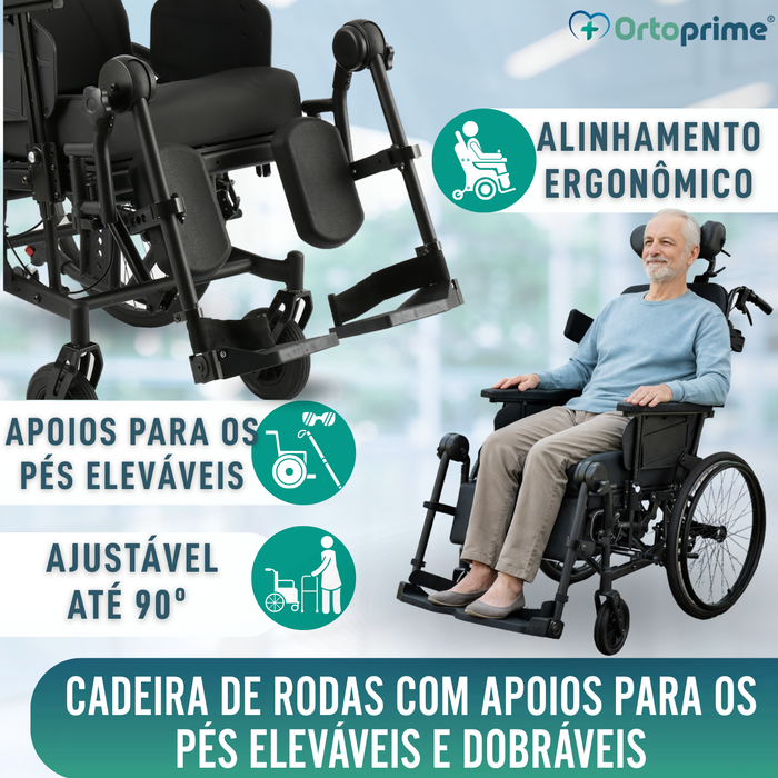 Cadeira de Rodas Basculante de Posicionamento | Anti Úlceras