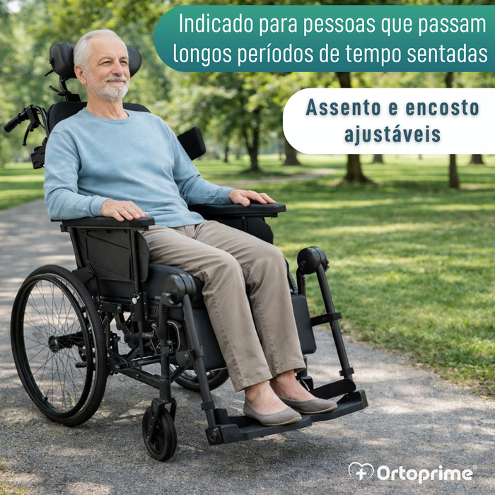 Cadeira de Rodas Basculante de Posicionamento | Anti Úlceras