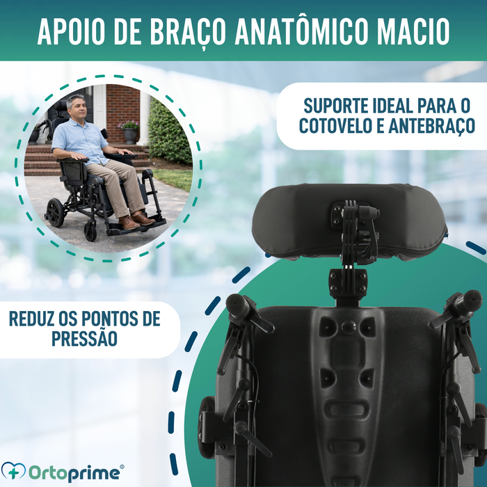 Cadeira de Rodas Basculante de Posicionamento | Anti Úlceras