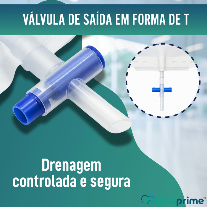 Bolsa de Urina para Perna | Coletor Urinário Descartável