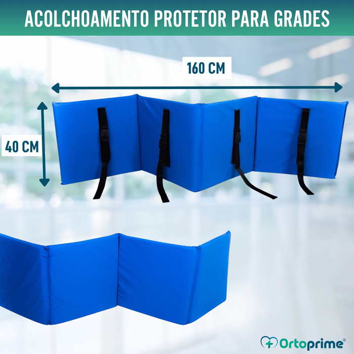 Protetor Acolchoado de Trilhos da Cama Antiqueda