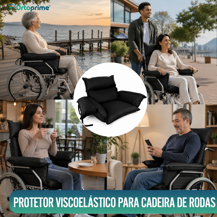 Capa Protetora Anti-Escaras para Cadeira de Rodas e Poltrona