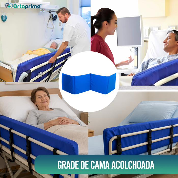 Protetor Acolchoado de Trilhos da Cama Antiqueda