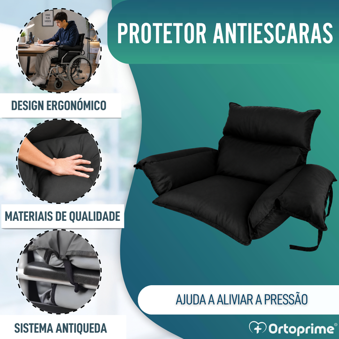 Capa Protetora Anti-Escaras para Cadeira de Rodas e Poltrona