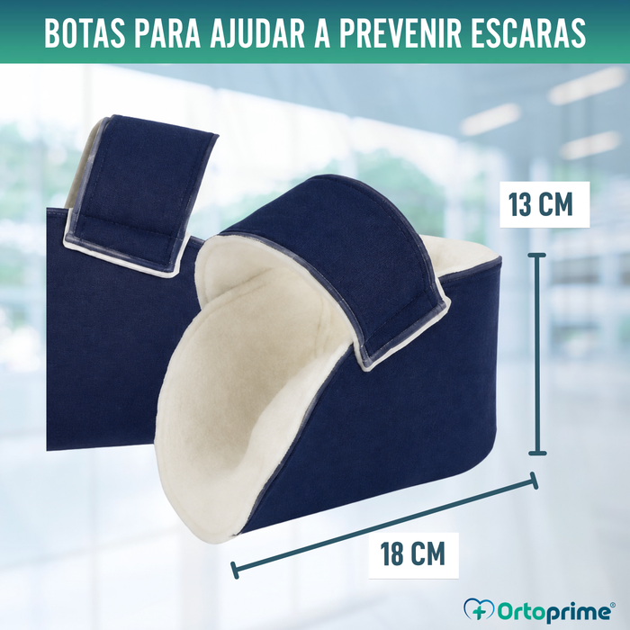 Protetores de Calcanhar Anti-Escaras - Pacote de 2