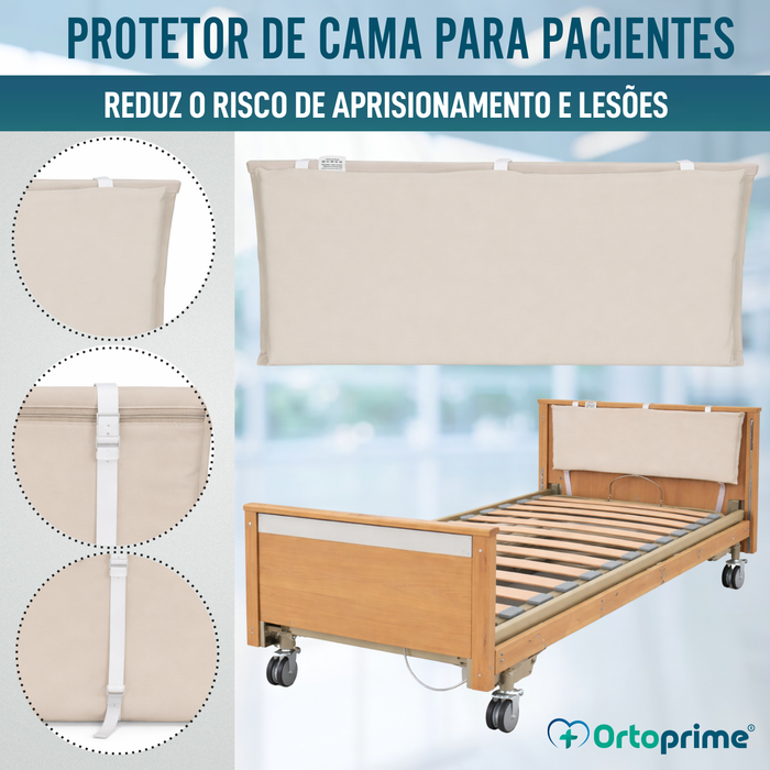 Protetor de Cabeceira e Peseira | Almofadado Antigolpes