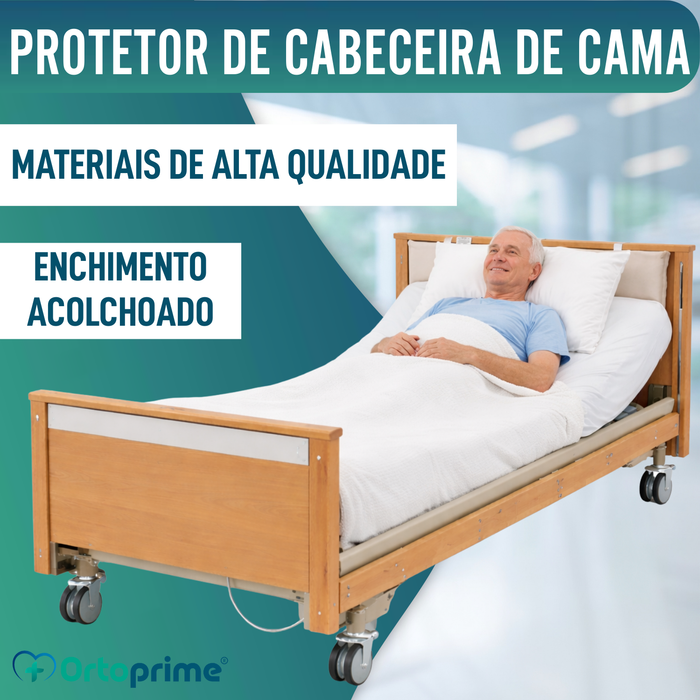 Protetor de Cabeceira e Peseira | Almofadado Antigolpes
