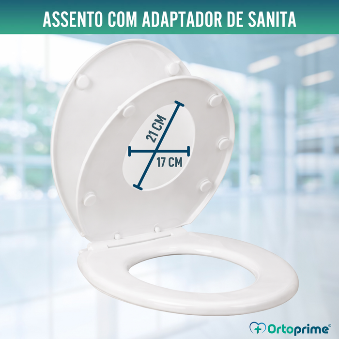Redutor WC Infantil com Tampa | Adaptador de Sanita