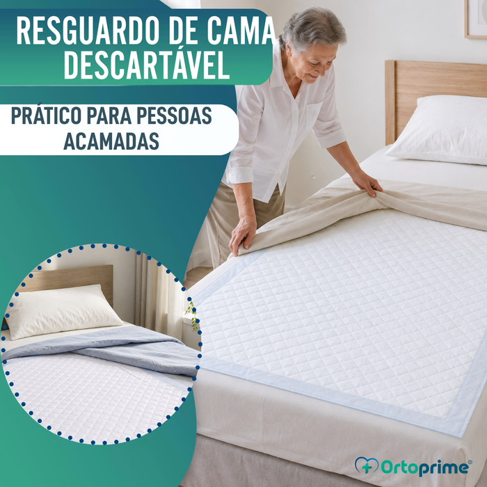 Resguardo Descartável Super Absorvente com Velo - 90x180 cm