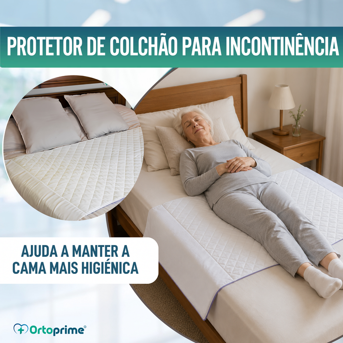 Pacote de 2 Capas Super Absorventes e Reutilizáveis de 135 cm - 4,65 litros/m2