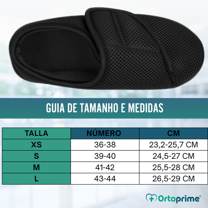 Sapatilhas Ortopédicas Mulher e Homem Pés Inchados Respirável